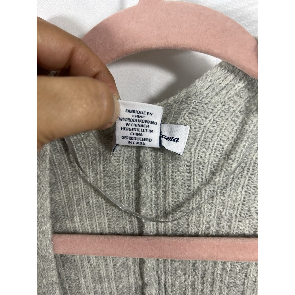 Tommy‎ Bahama Heather Grey Open Front Shawl Cozy Jetset Travel Wrap OS Coastal - Picture 4 of 6